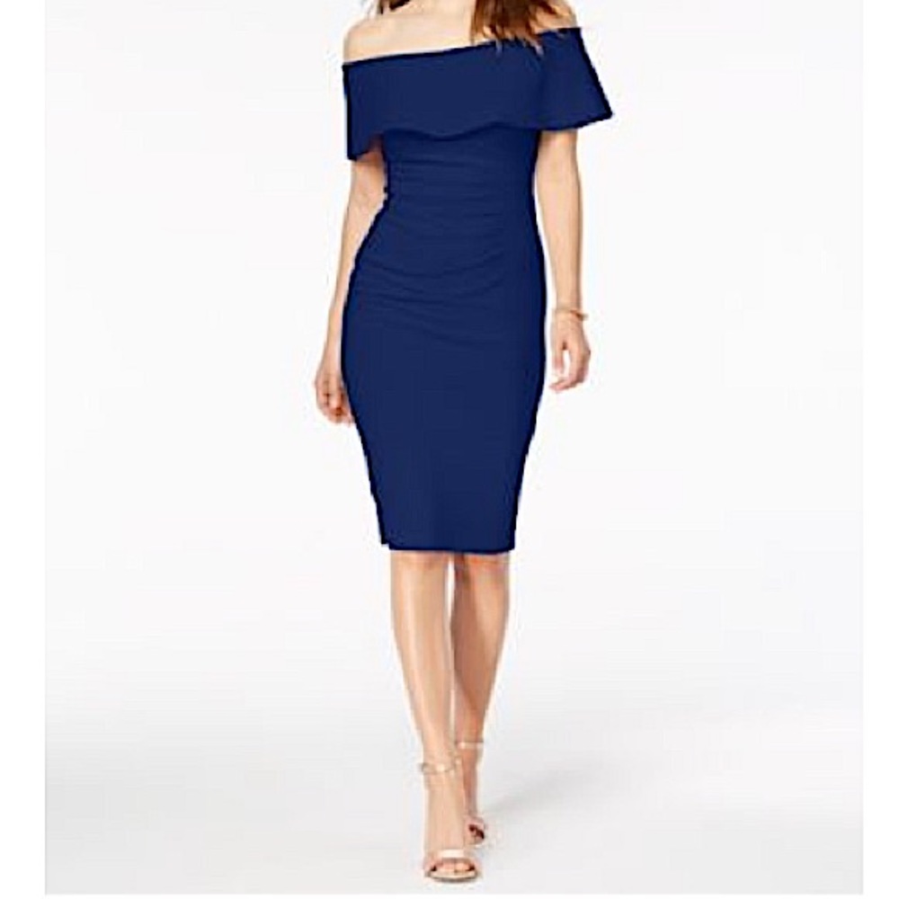 Strapless Off-Shoulder Dress